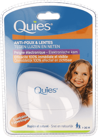 Quies Electronische Kam Anti luizen + neten  -  Quies