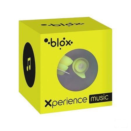 Blox Xperience Music Oordoppen Fluo Geel 1 Paar