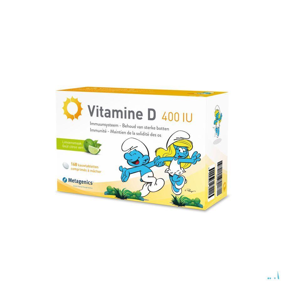 Vitamine D 400Iu Schtroumpfs Comp 168