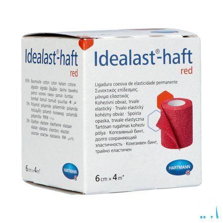 Idealast-haft Rood 6cmx4m 1 P/s  -  Hartmann