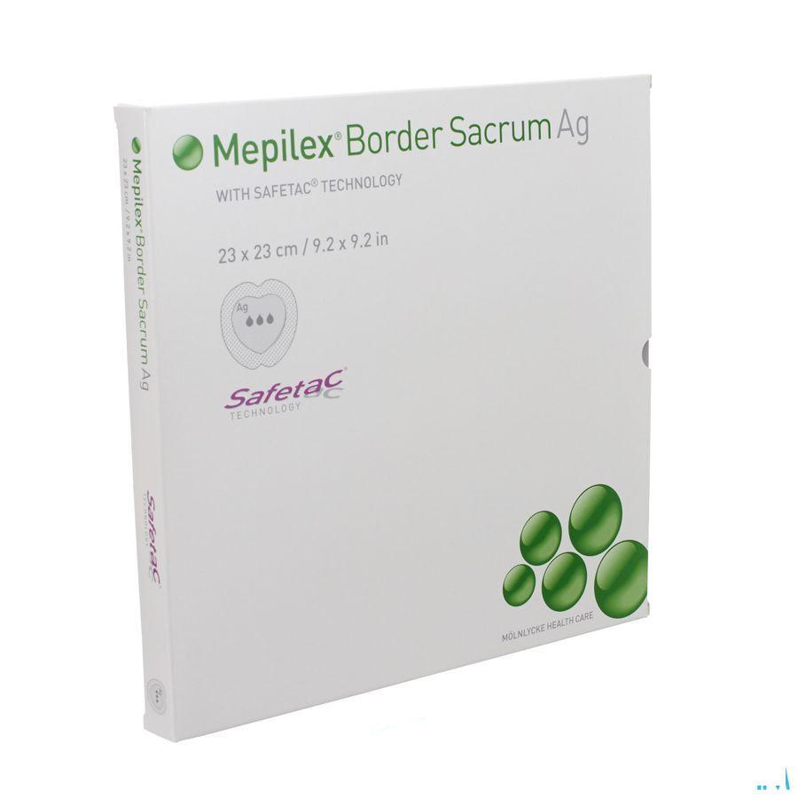 Mepilex Border Ag Sacrum Ster 23,0X23,0 5 392400  -  Molnlycke Healthcare