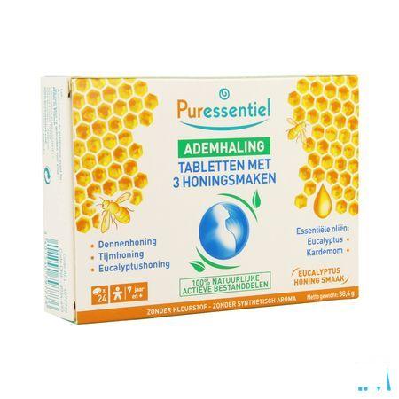 Puressentiel Respiratoire Pastilles 3 Miels 24  -  Puressentiel