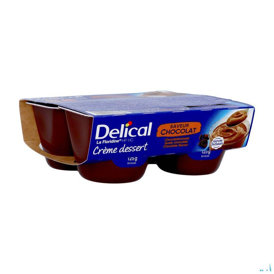 Delical Creme Dessert La Floridine Chocola 4X125 g  -  Bs Nutrition