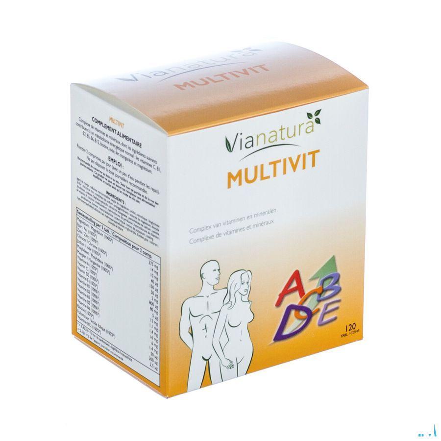 Multivit Via Natura Tabletten 120  -  Biover