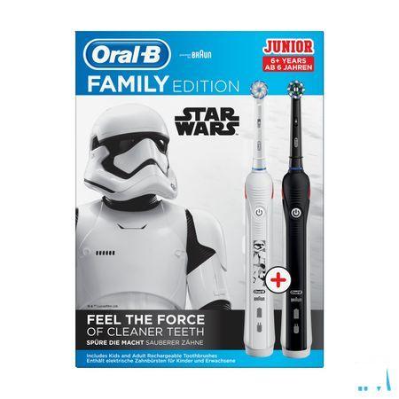 Oral-B Family Pro2 Black + Junior Star Wars