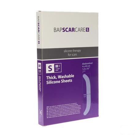 Bap Scar Care S Pansement Adhesive Sil 4x40cm 2 Pieces  -  Bap Medical
