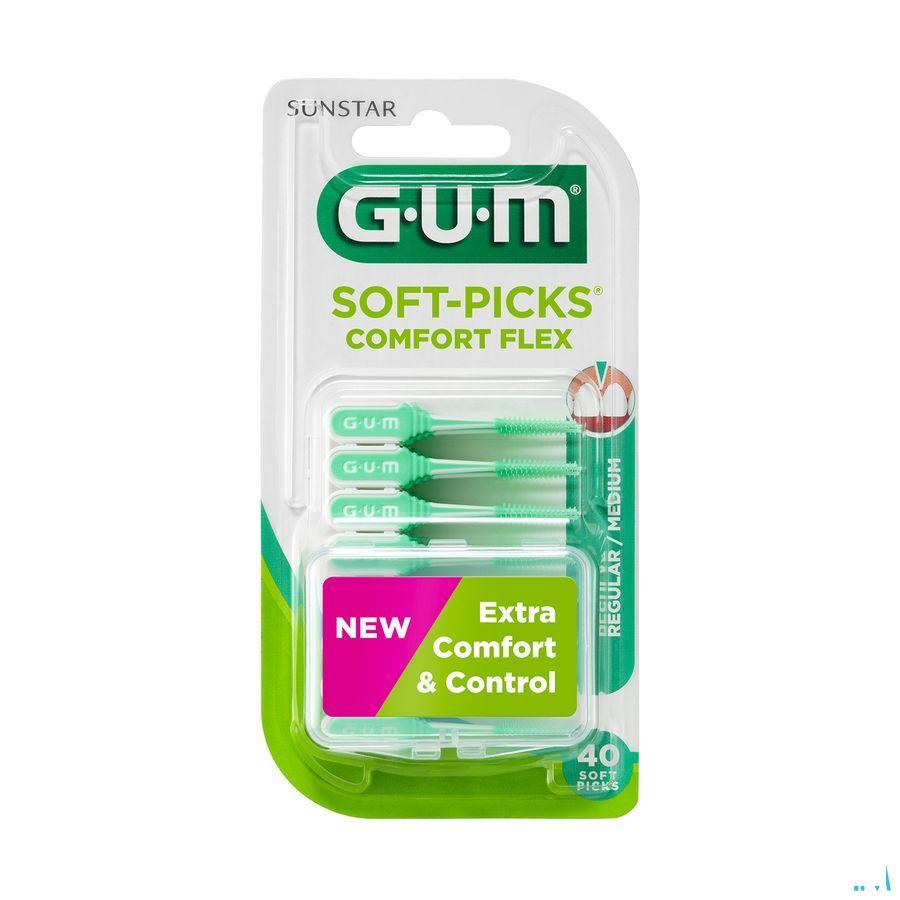Gum Softpicks Comfort Flex Medium 40