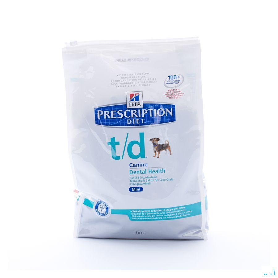 Hills Prescription diet Canine Td Mini 3kg 4021m 