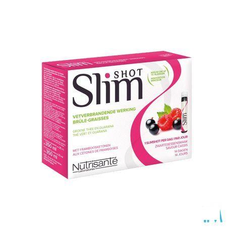 Slimshot Brule Graisse 14 Jours 14x25 ml  -  Nutrisante