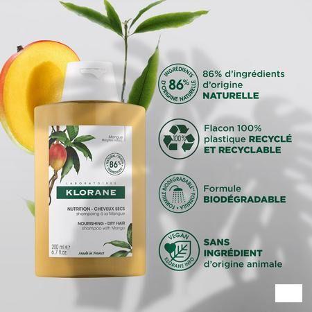 Klorane Capilaire Shampooing Mangue 200 ml