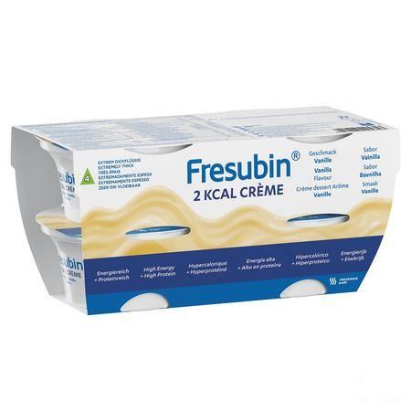 Fresubin 2kcal Creme Vanille Pot 4x125 gr  -  Fresenius