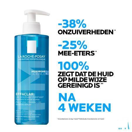 Effaclar Gel Moussant Purifiant 200 ml  -  La Roche-Posay