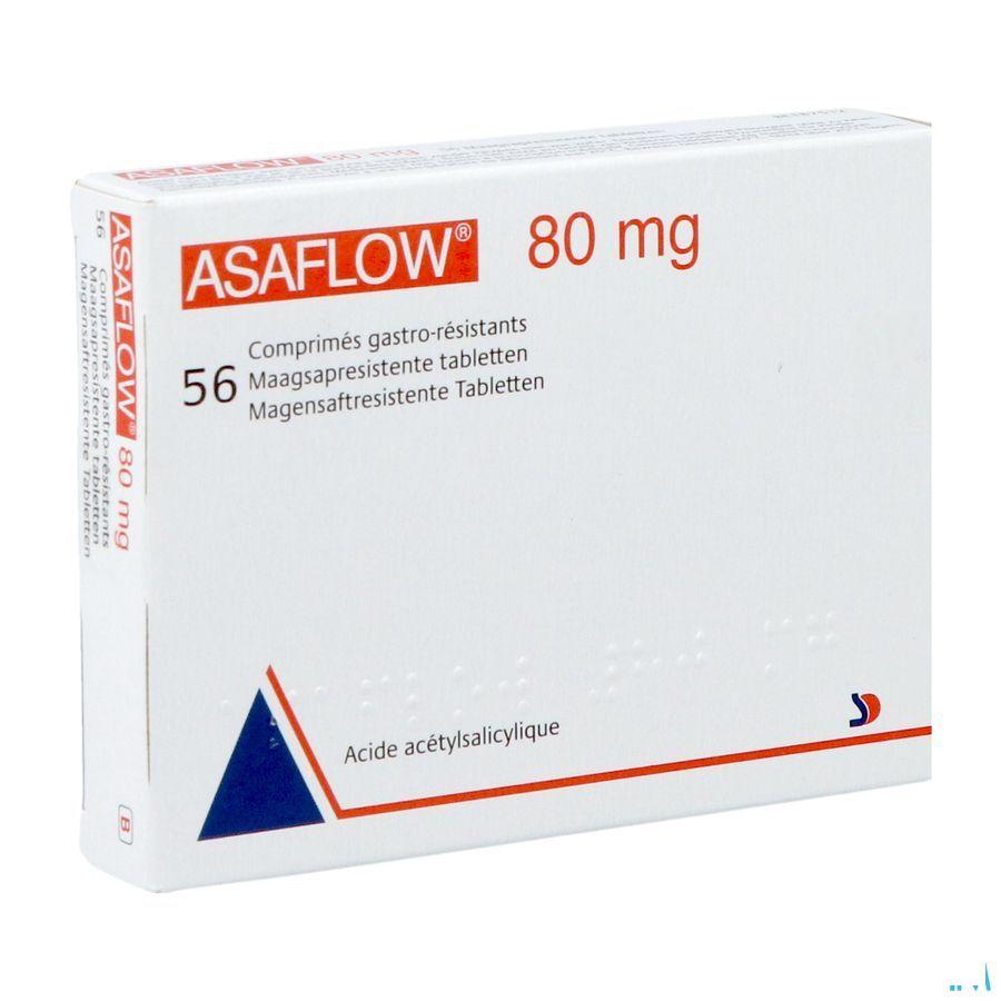 Asaflow 80 mg Maagsapres Tabletten Bli 56x 80 mg