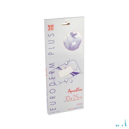 Euroderm Plus 10x25cm 5 Pleister Steriel Wtp  -  I.D. Phar
