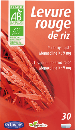 Levure Rouge De Riz Gel 30 Orthonat  -  Trenker