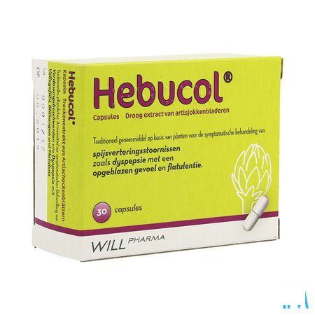 Hebucol Capsule 30 X 400 mg 1509330  -  Will Pharma