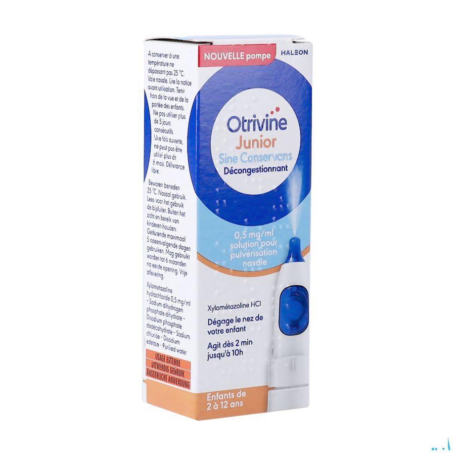 Otrivine Junior Neusverstopping 0,5mg/ml Spray 10 ml