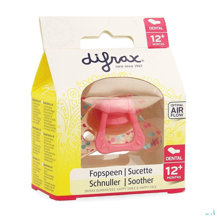 Difrax Sucette Dental Renforcee + 12m 346  -  Difrax