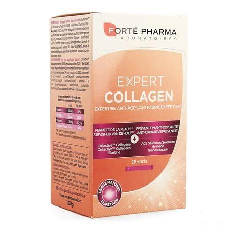 Expert Collagen Poudre Sticks 20  -  Forte Pharma