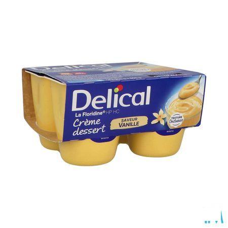 Delical Creme Dessert La Floridine Vanille 4 x 200 gr