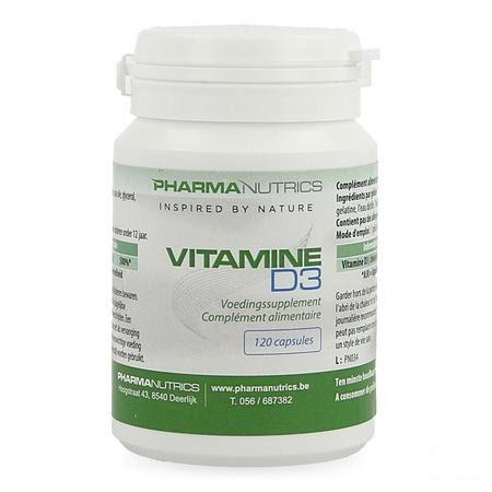 Vit D3 1000 Iu Caps 240 Pharmanutrics  -  Pharmanutrics