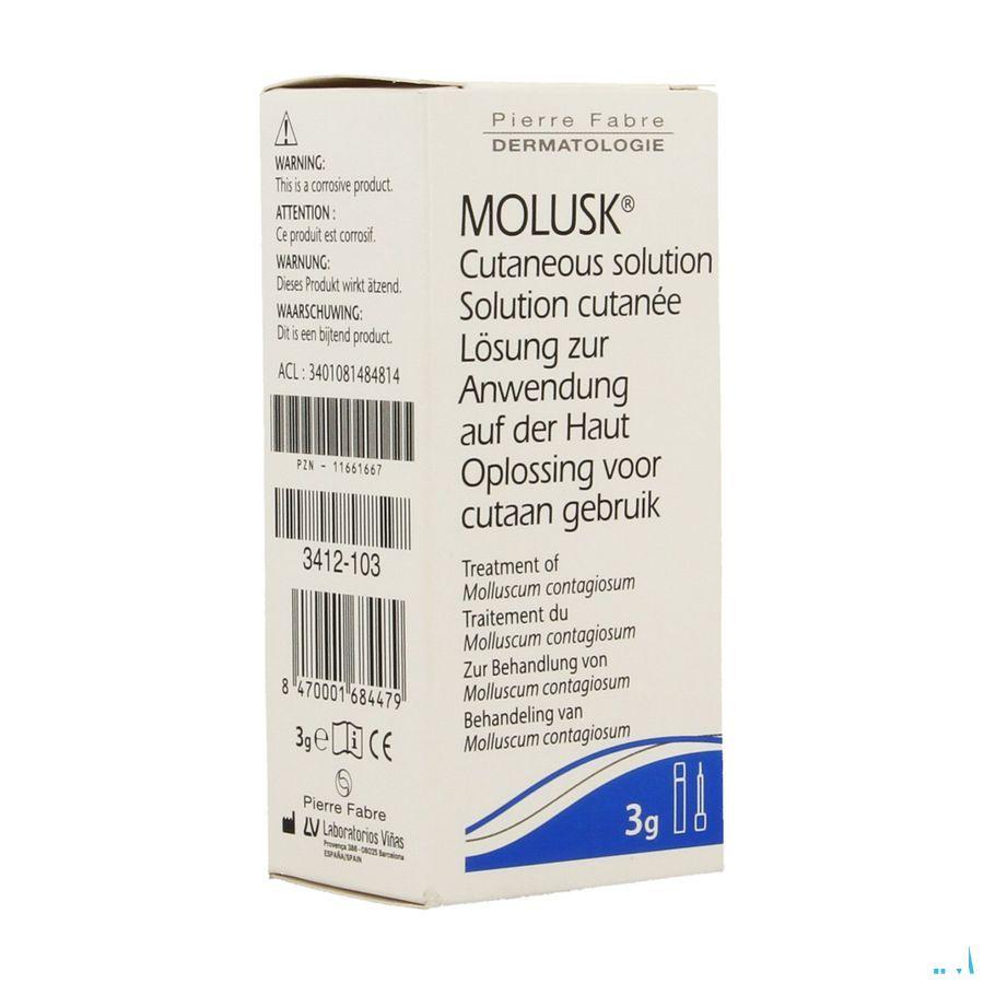 Molusk Oplossing Cutaan 3g