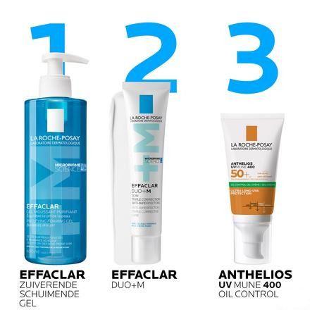 Effaclar Gel Moussant Purifiant 200 ml  -  La Roche-Posay