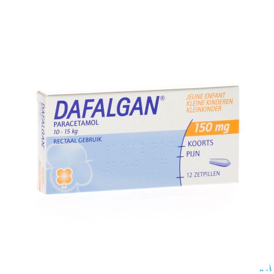 Dafalgan 150 mg Suppos 12 Jeune Enf