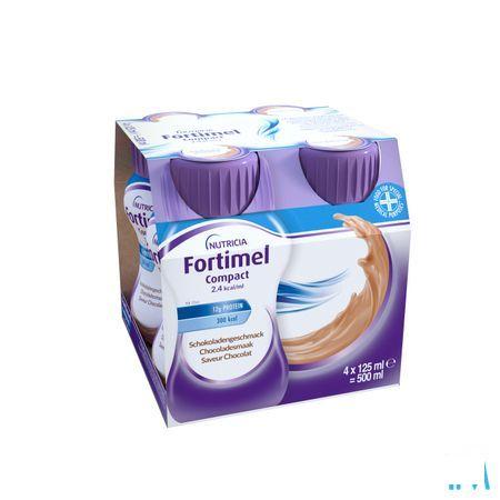 Fortimel Compact 2.4Kcal Chocolade 4 x 125 ml
