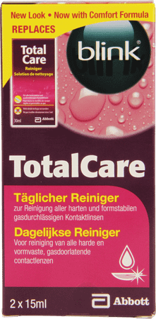 Blink Totalcare Dagelijkse Reiniger 2X15 ml
