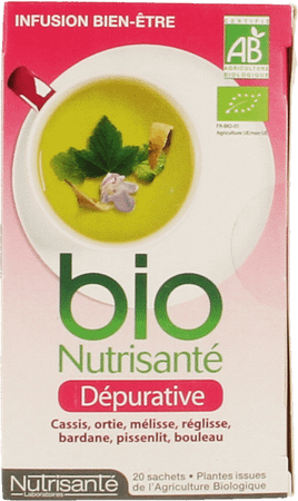 Infusion Bio Depurative Sachets 20  -  Nutrisante