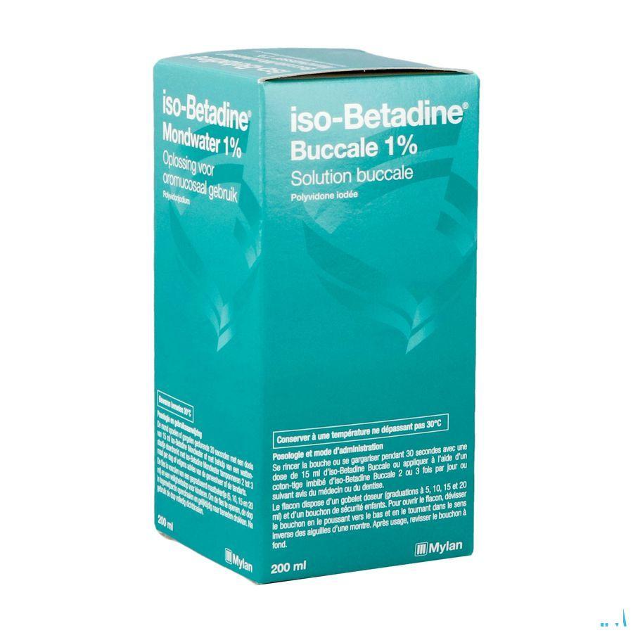 Iso Betadine 1% Solution Bucc 200 ml Ready To Use