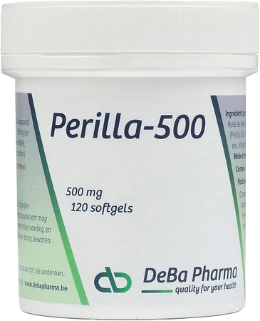 Perilla 500 Softgels 120  -  Deba Pharma