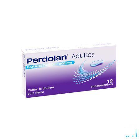 Perdolan Suppo Ad 12x500 mg