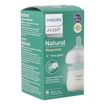 Philips Avent Natural 3.0 Zuigfles Glas 120 ml