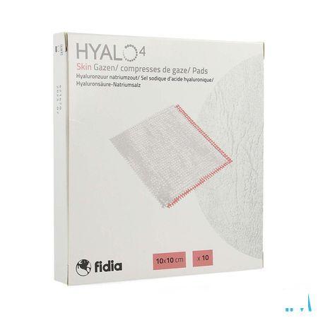 Hyalo 4 Skin Gazen 10X10Cm 10  -  Kela Pharma