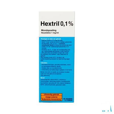 Hextril 0,1% Mondspoeling 400 ml