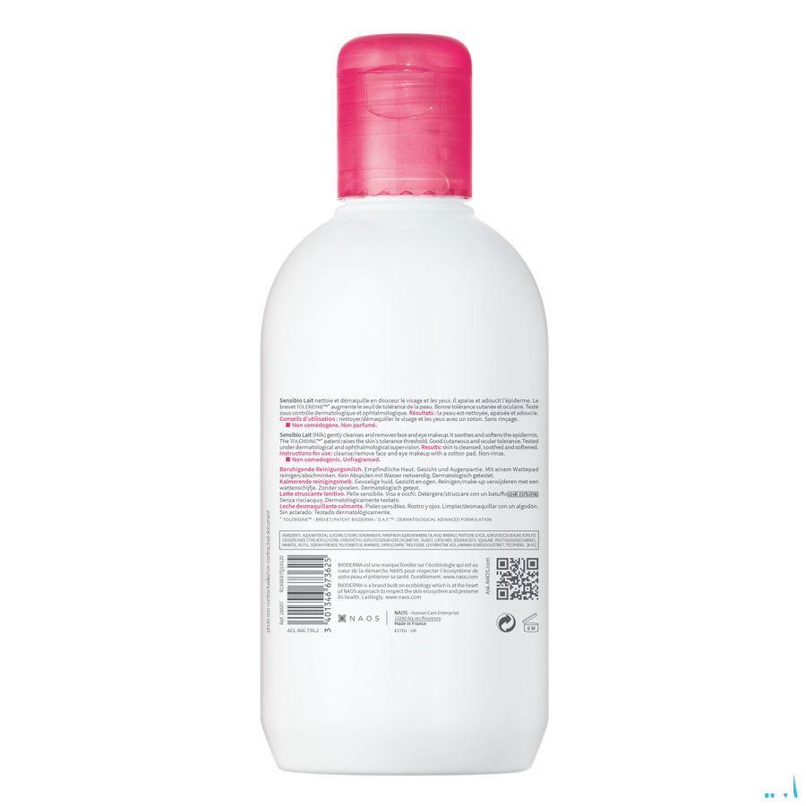 Bioderma Sensibio Reinigingsmelk Gev.h 250 ml