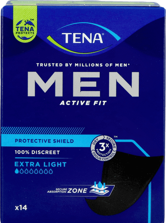 Tena Men Active Fit Protective Shield 14 750403