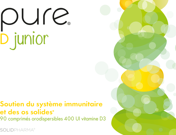 Pure D Junior Comprimes Orodisp. 90  -  Solidpharma