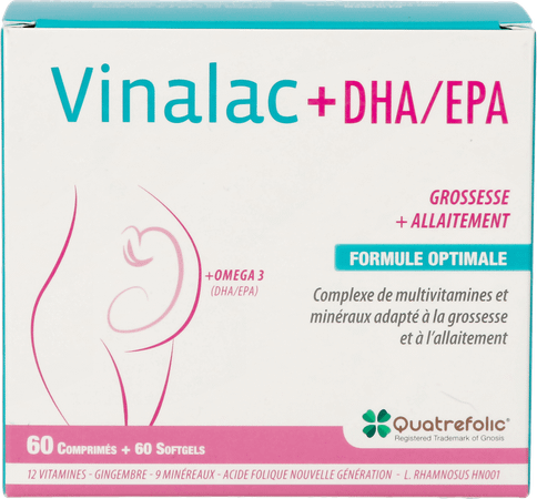 Vinalac Dha/Epa Caps 60 + 60 Formule Optimisee