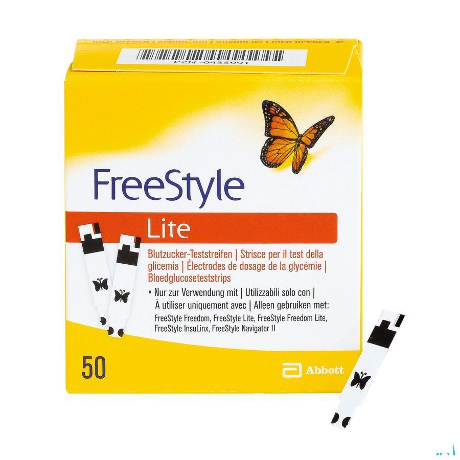 Freestyle Lite 50 Strips  -  Abbott