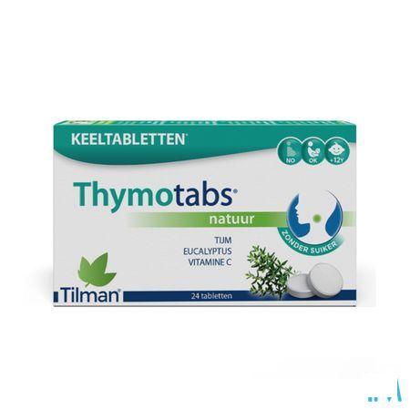Thymo Tabletten Natuur Zuigtabl 24  -  Tilman