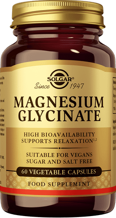Solgar Magnesium Glycinate Caps 60  -  Solgar Vitamins