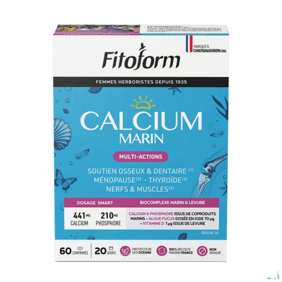 Calcium Marin Tabletten 60 Fitoform  -  Bioholistic Diffusion