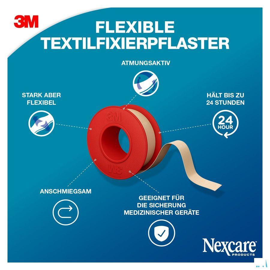Nexcare 3M Textile Ruban Flexi. 4,2m x 12,5mm Nt04-1