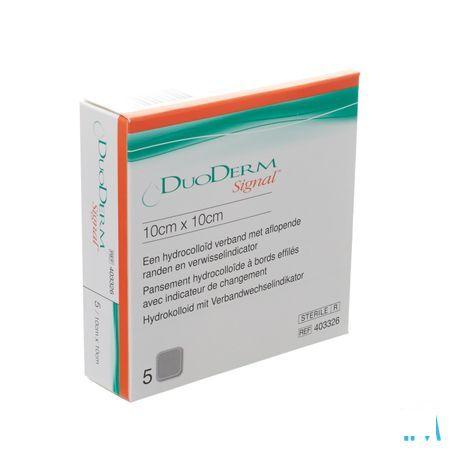 Duoderm Signal Pansement Hydro St. Transp 10,0x10,0cm 5  -  Convatec