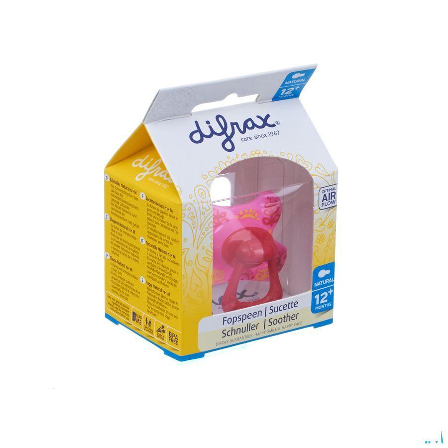 Difrax Fopspeen Natural 12 + M  -  Difrax