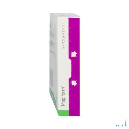 Mepiform Pansement Adhesive Anti cicat. Ster 5x 7,5cm 5 293200  -  Molnlycke Healthcare