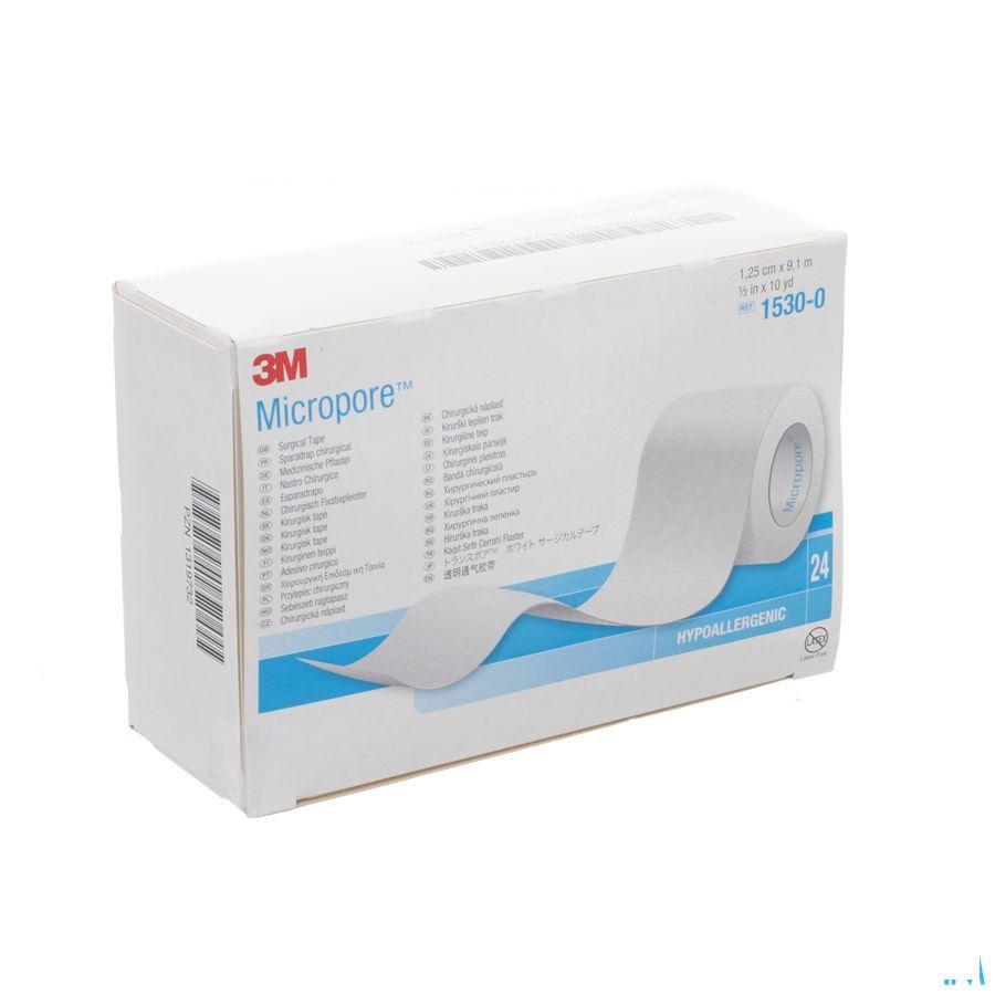 Micropore 3m Hechtpleister 12mmx9,14m Rol 24 1530  -  3M
